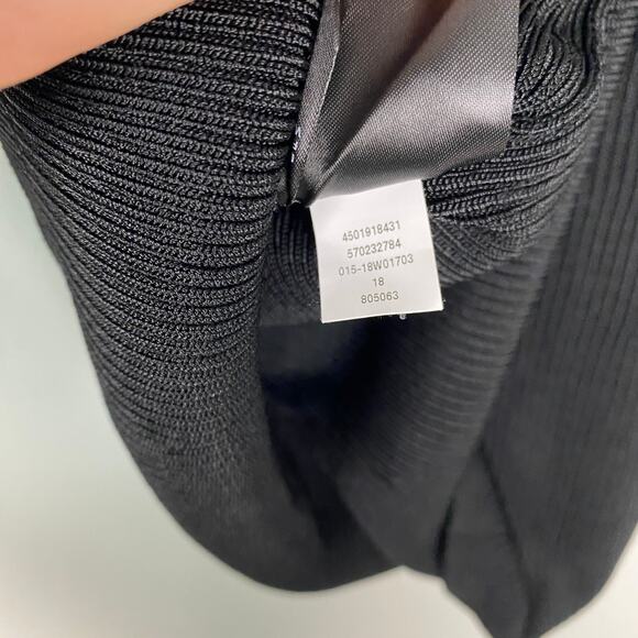 White House Black Market Ribbed Tank Top Fitted Keyhole Back‎ Size Medium - Picture 9 of 9